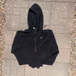 Nike Black Zip-Up Hoodie